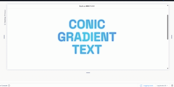 Wix CSS Code – Subtle Glow Text Animation