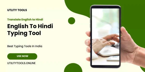 English To Hindi Typing Tool